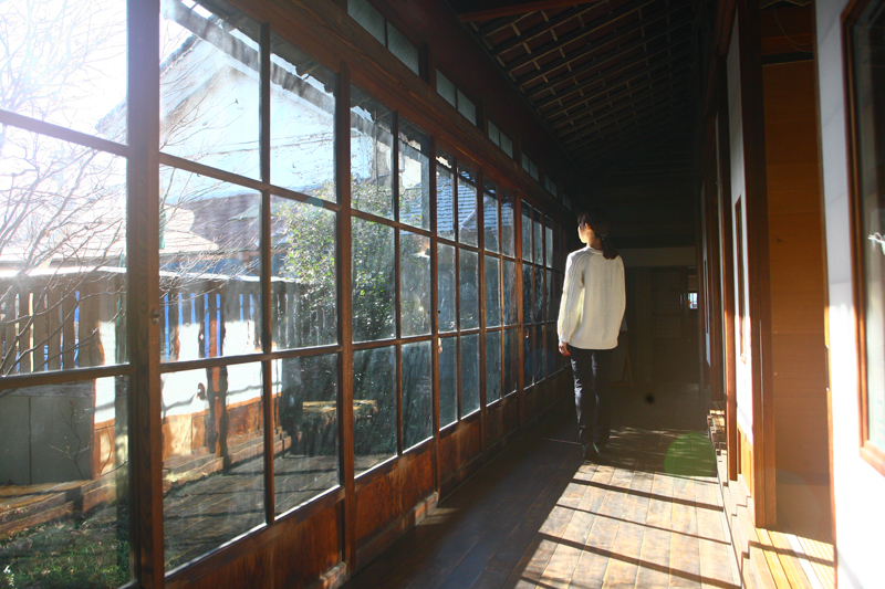 壽丸屋敷の廊下