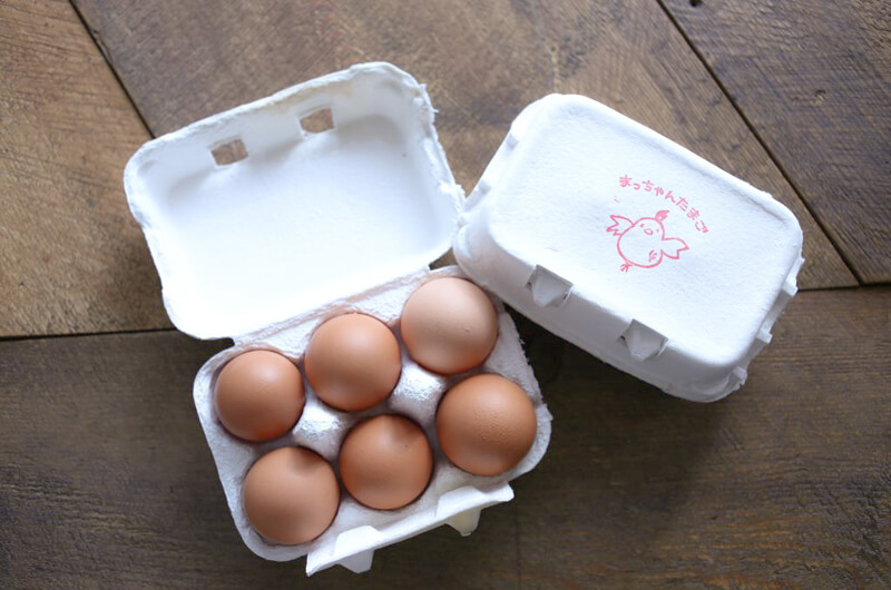 松本養鶏場の卵